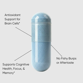 Détail des capsules NATURAL STACKS avec Spiruline Bleue