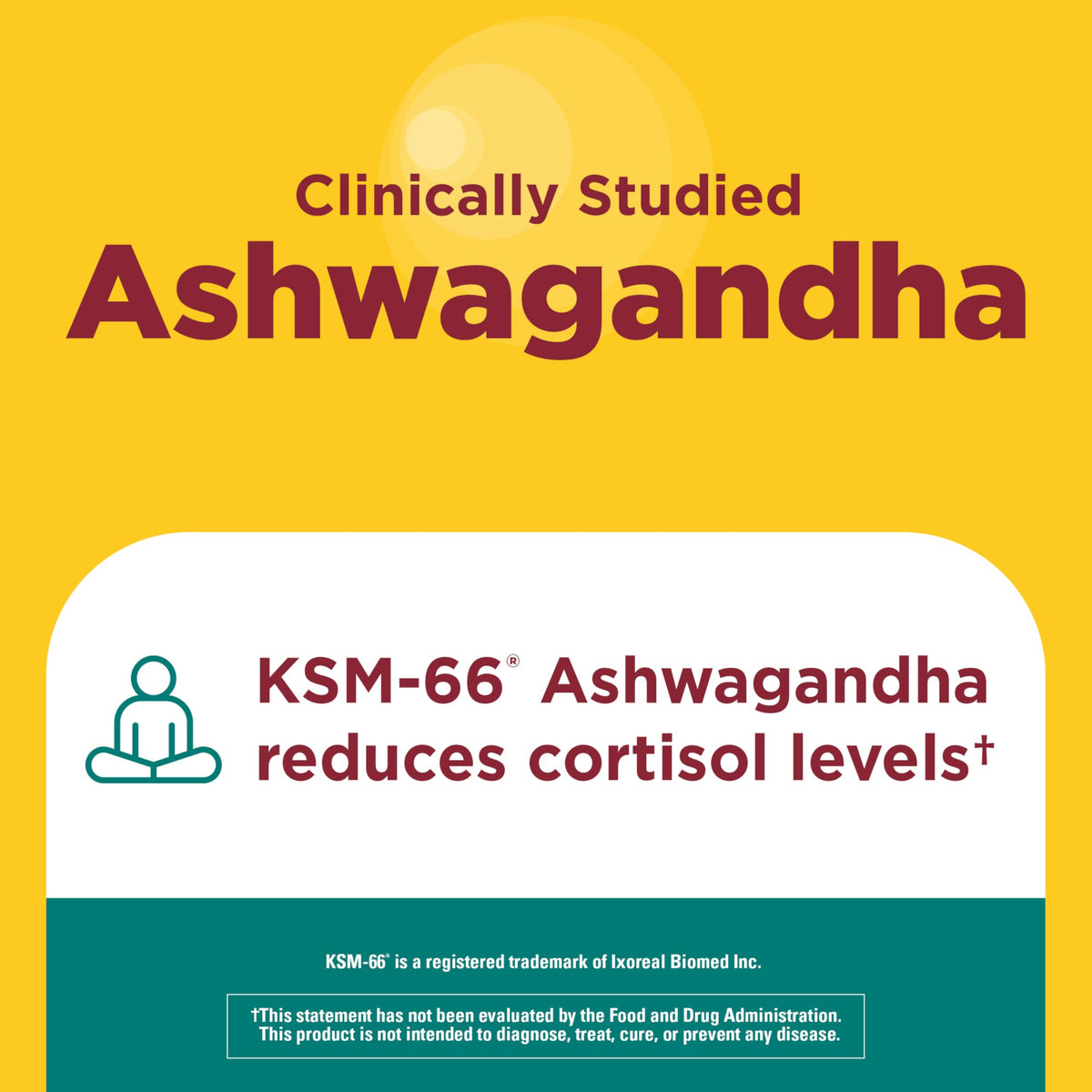 Détail des capsules Nature Made Ashwagandha KSM 66
