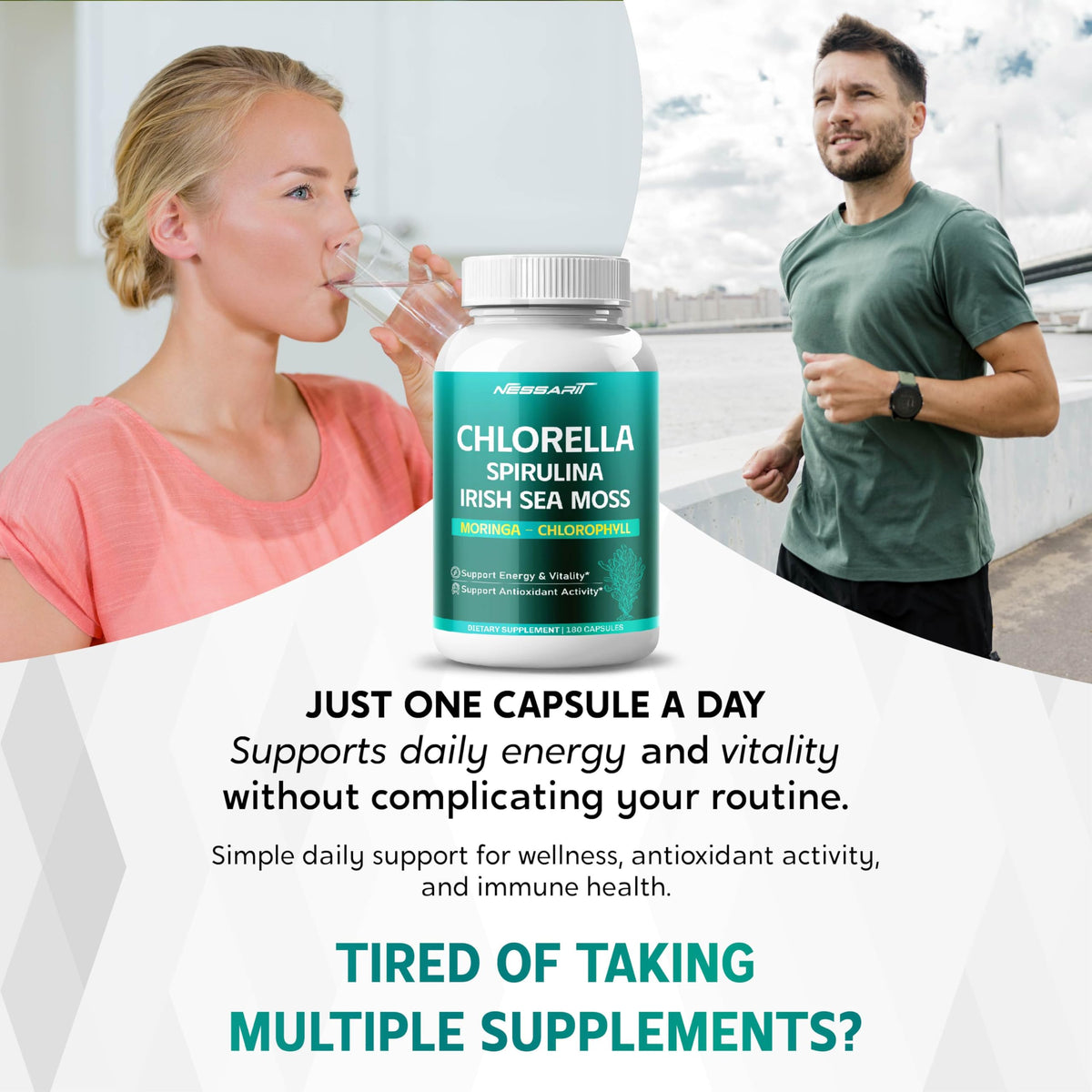 Détail des capsules NESSARIT avec ingrédients naturels