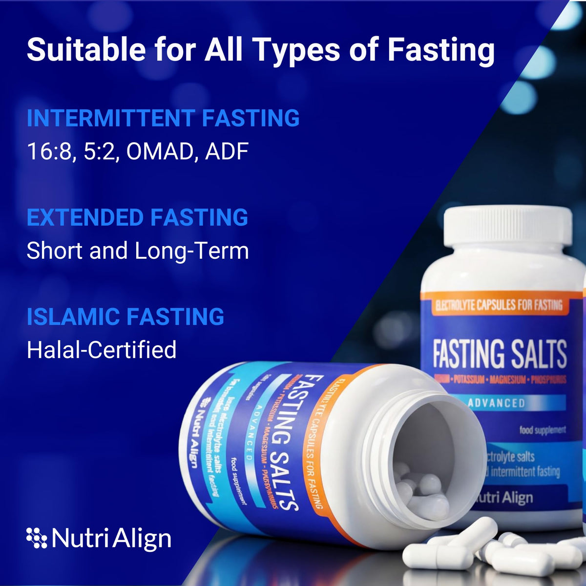 Détail des capsules Nutri-Align Fasting Salts