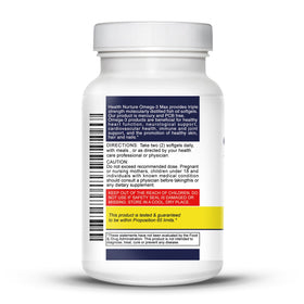 Détail des capsules Omega-3 Max de Health Nurture
