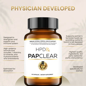 Détail des capsules PAPCLEAR HPD Rx