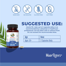 Détail des capsules probiotiques MARYRUTH'S