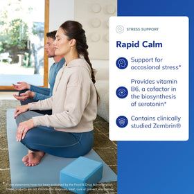 Détail des capsules Pure Encapsulations Rapid Calm