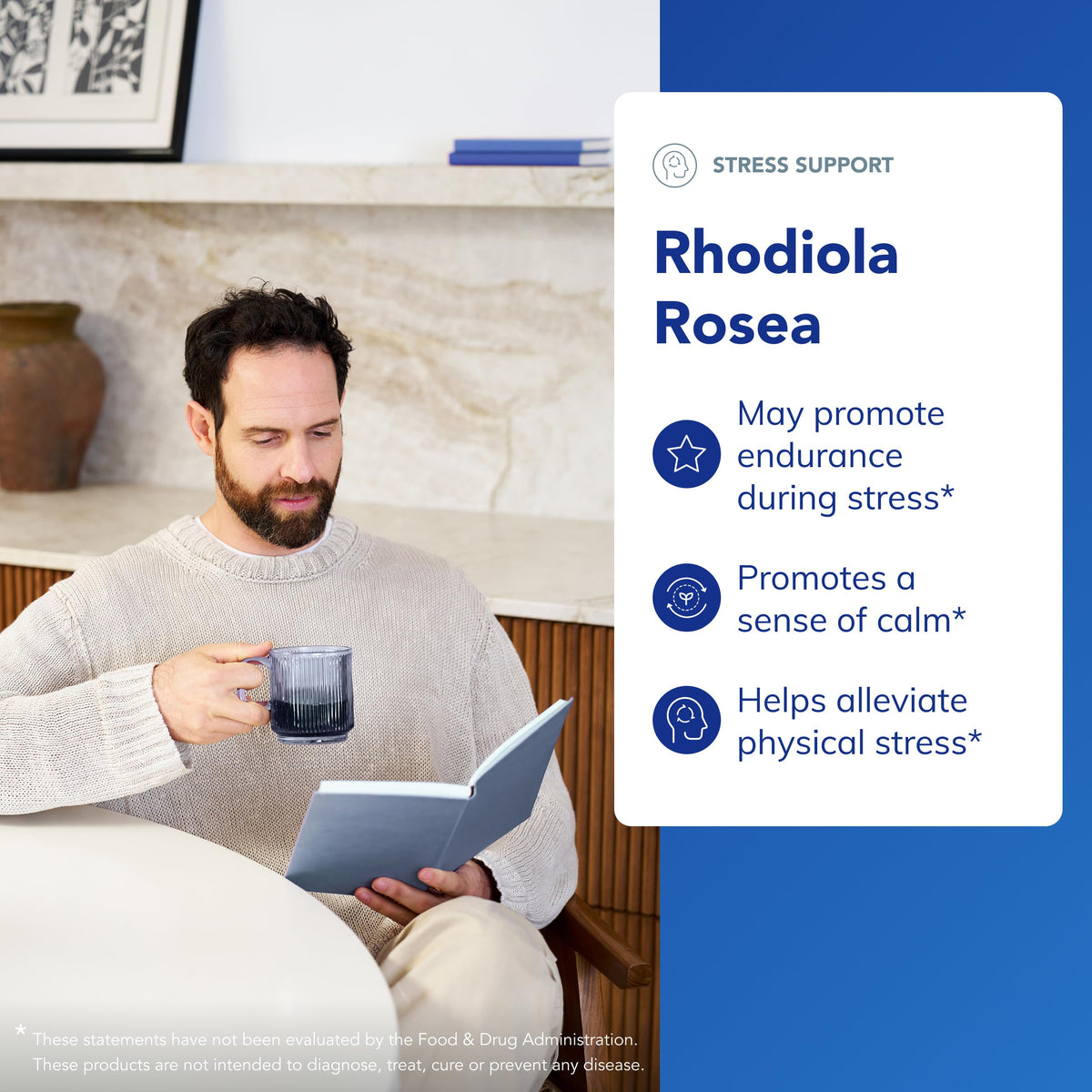 Détail des capsules Pure Encapsulations Rhodiola Rosea