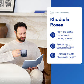 Détail des capsules Pure Encapsulations Rhodiola Rosea