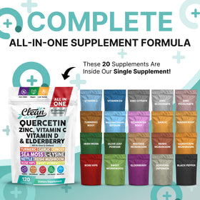 Détail des capsules Q Defend de Clean Nutraceuticals