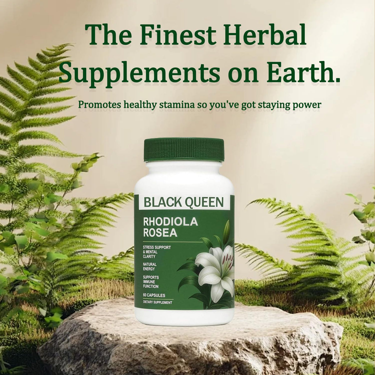 Détail des capsules Rhodiola Rosea Nerve Savior