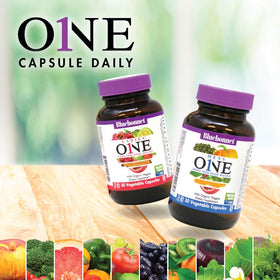Détail des capsules végétales BlueBonnet Multivitamines pour Hommes