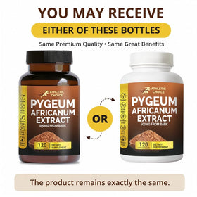 Détail des capsules végétales d'Athletic Choice Pygeum Africanum