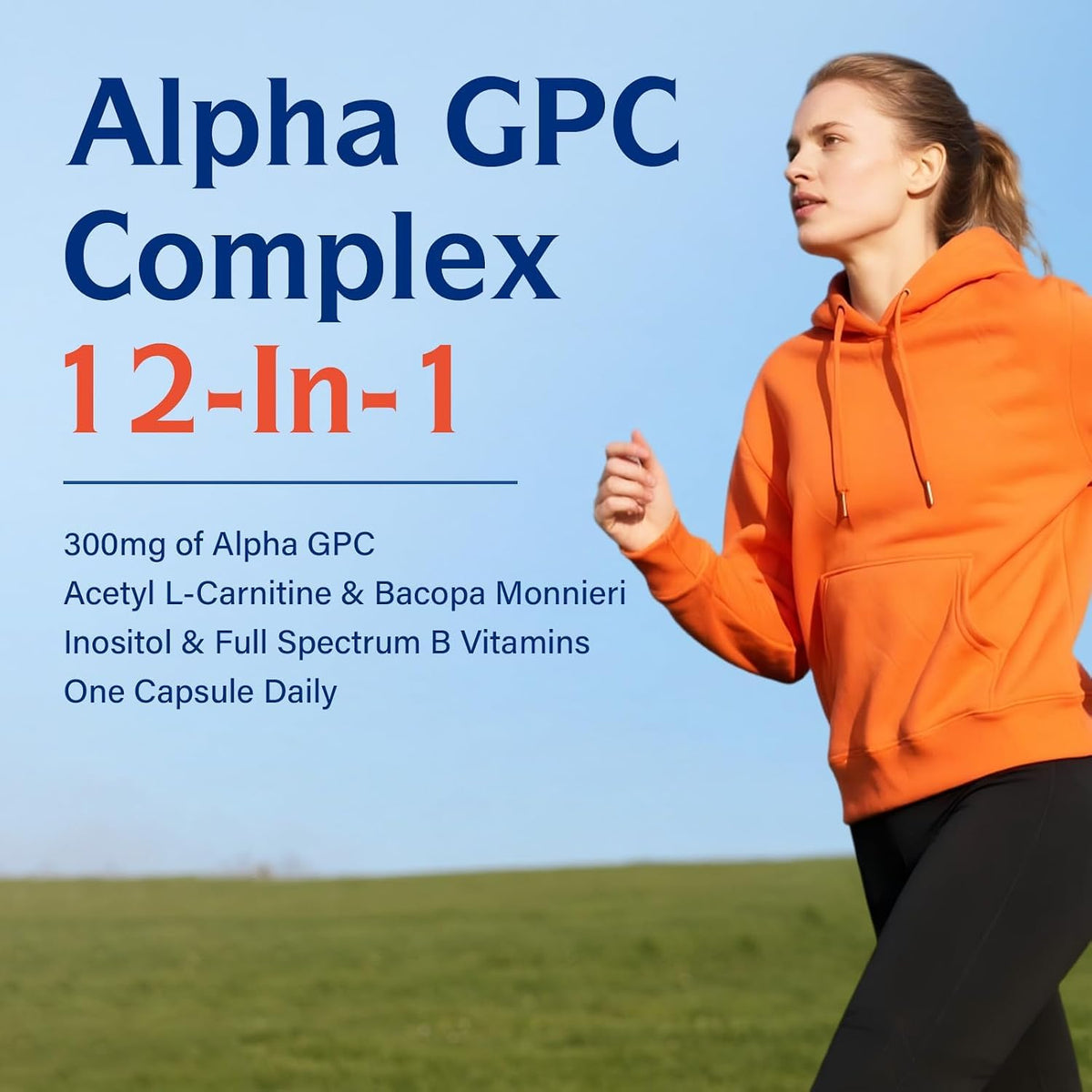 Détail des capsules végétales d'Innate Vitality Alpha GPC