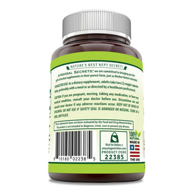 Détail des capsules végétales Herbal Secrets Cannelle 1000 mg