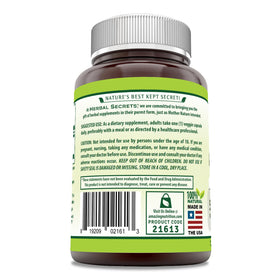 Détail des capsules végétales Herbal Secrets Extrait d'Écorce d'Arjuna