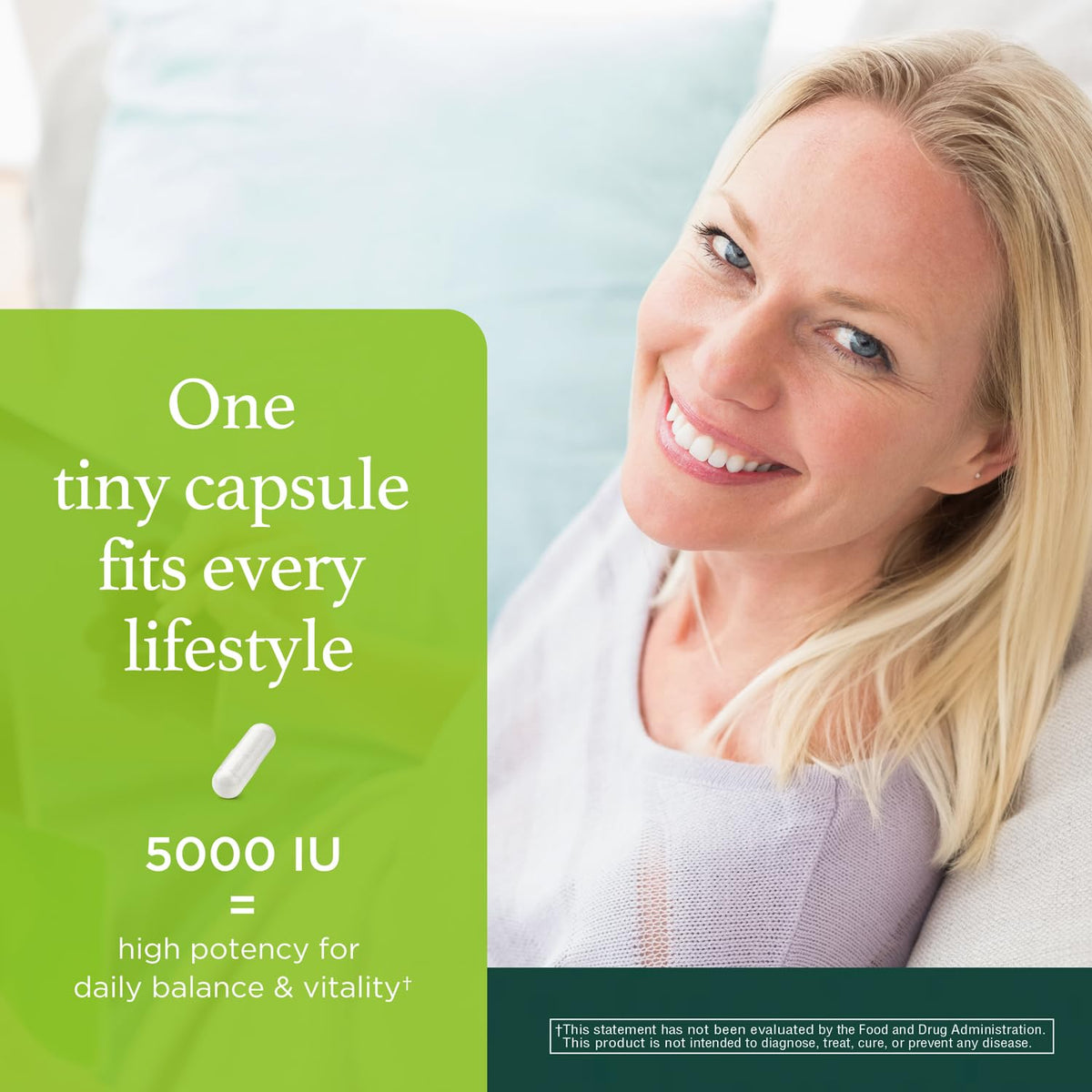 Détail des capsules végétales INNERVISNUTRITION Vitamine D3 5000 IU