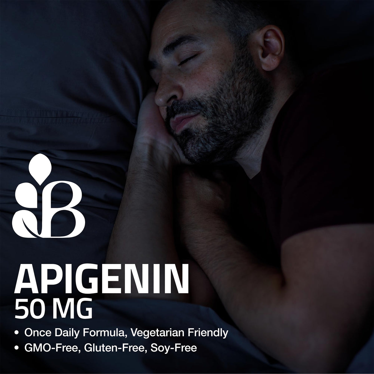 Détail des capsules végétariennes Bronson Apigenin