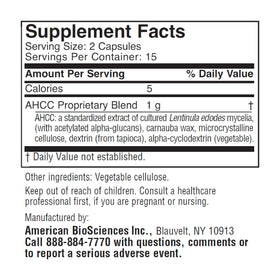 Détail des capsules végétariennes de 500 mg d'ImmPower