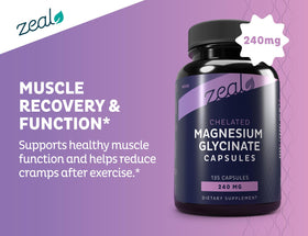 Détail des capsules végétariennes de Glycinate de Magnésium 240mg