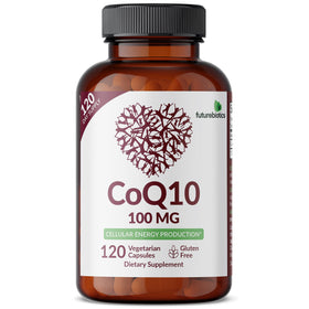 Détail des capsules végétariennes Futurebiotics CoQ10