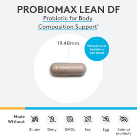Détail des capsules XYMOGEN ProbioMax Lean