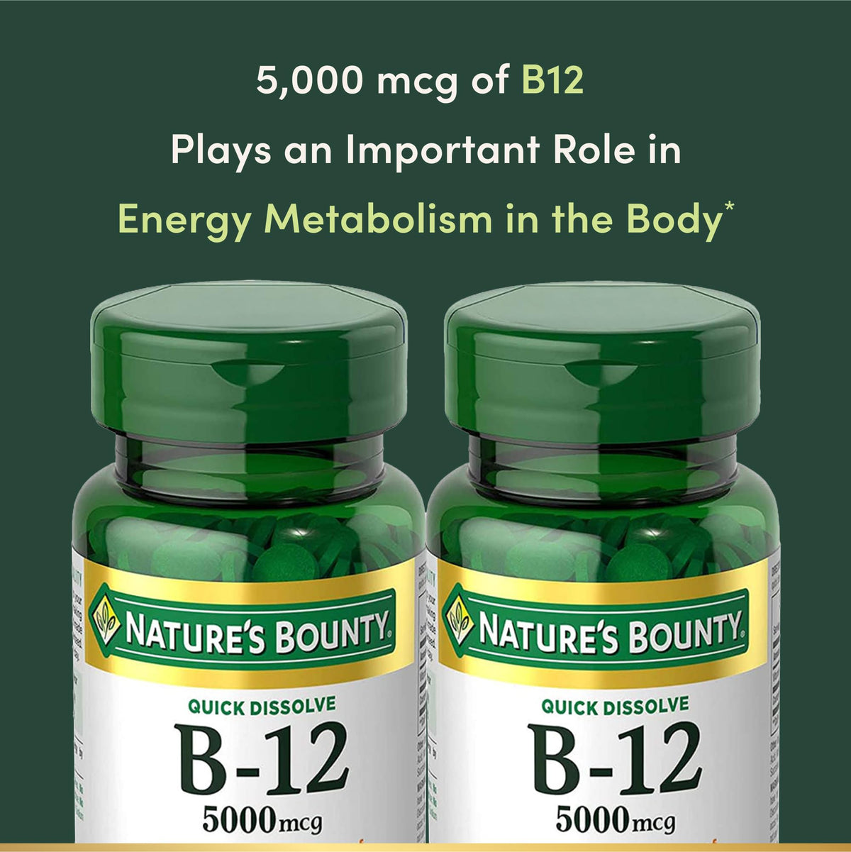 Détail des comprimés de B12 au goût cerise