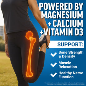 Détail des comprimés de Force Factor Magnésium Glycinate 300mg