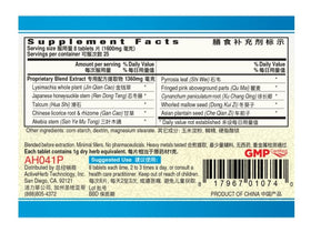 Détail des comprimés de Guang Ci Tang Renalpass 200mg