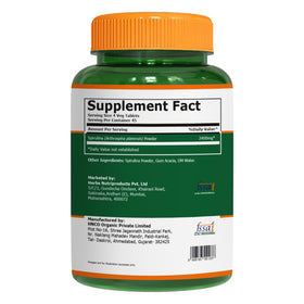 Détail des comprimés de spiruline bio PURE NUTRITION