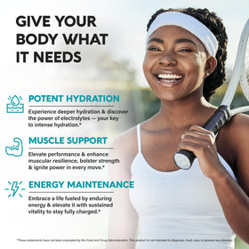 Détail des comprimés électrolytes NUTRAHARMONY