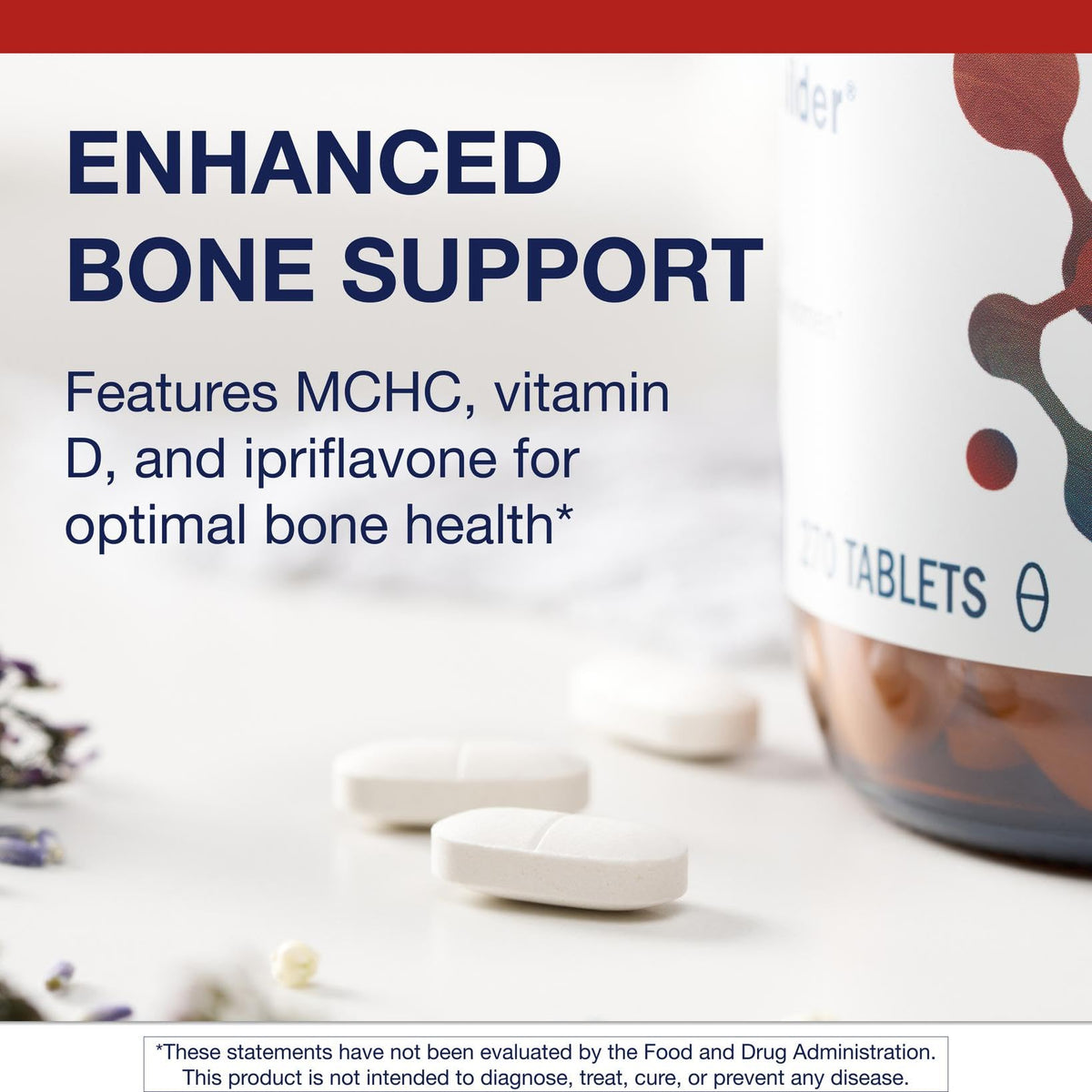 Détail des comprimés Metagenics Bone Builder