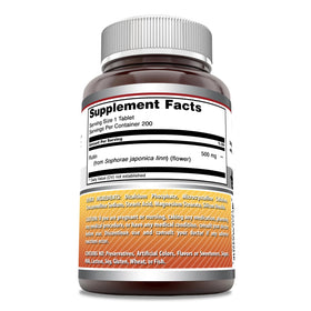 Détail des comprimés Rutin 500mg de Amazing Nutrition
