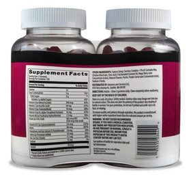 Détail des gélifiés multivitamines Basics, texture douce et pectine