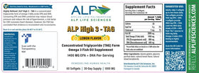 Détail des gélules ALP High-3 Omega 3
