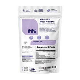Détail des gélules de Micro Ingredients P5P B6