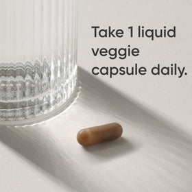 Détail des gélules liquides Sports Research Tribiotic 3-en-1