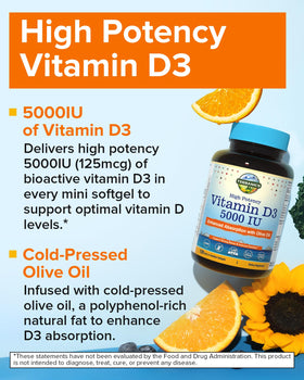 Détail des gélules mini de Terranics Vitamine D3