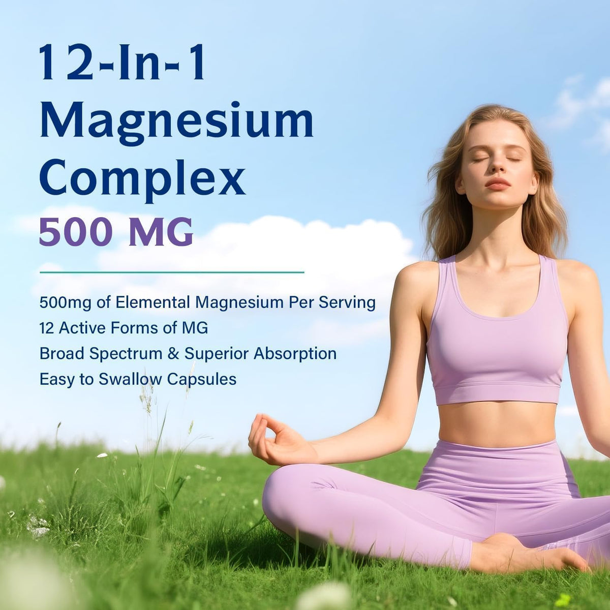 Détail des gélules végétales du Complexe de Magnésium Innate Vitality