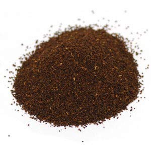 Détail des granules de racine de chicorée Starwest Botanicals