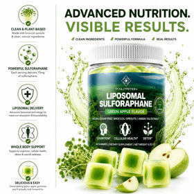 Détail des gummies au goût de pomme verte