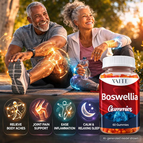 Détail des gummies de Boswellia Serrata VAITE