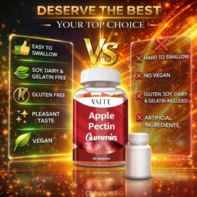 Détail des gummies de pectine de pomme VAITE