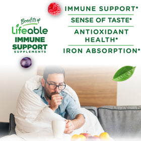 Détail des Gummies de Sureau Lifeable avec pectine naturelle