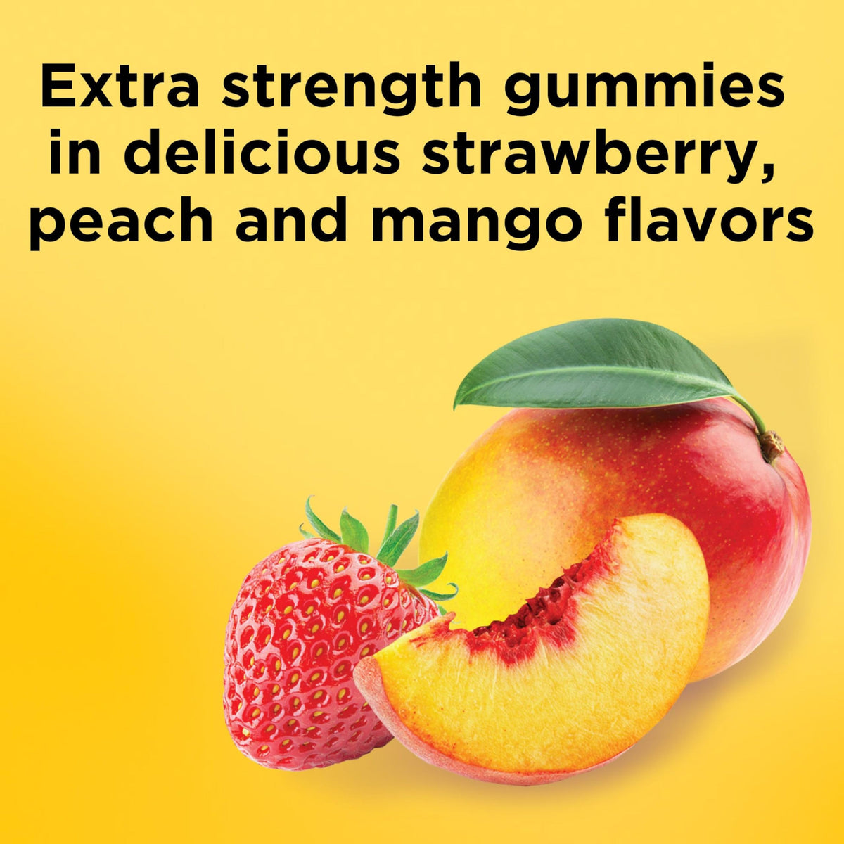 Détail des Gummies de Vitamine D3 Nature Made avec saveurs naturelles
