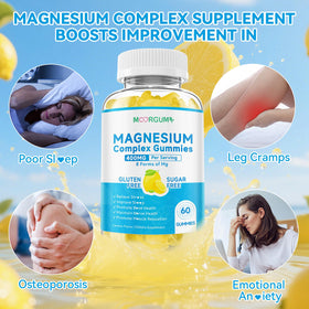 Détail des gummies MOORGUMY avec étiquette
