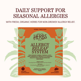 Détail des ingrédients à base de plantes dans le Système Allergy ReLeaf