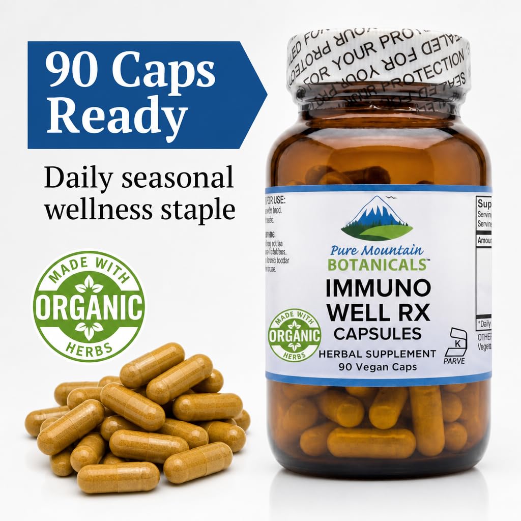 Détail des ingrédients bio du complément alimentaire en capsules