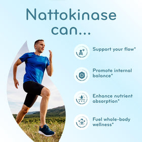 Détail des ingrédients Clear Formulas Nattokinase 4000 FU
