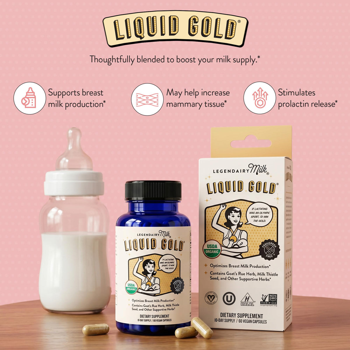 Détail des ingrédients de Legendairy Milk Liquid Gold