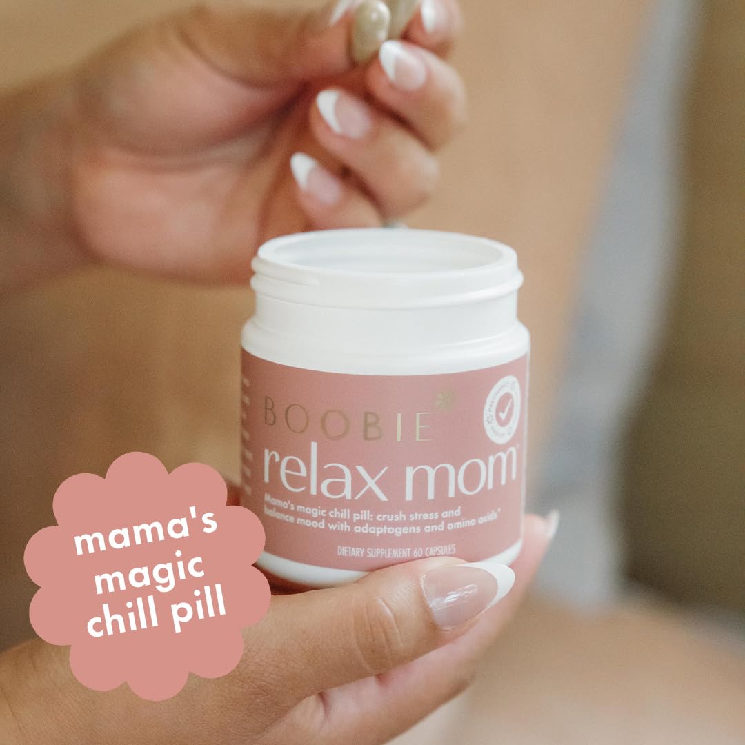 Détail des ingrédients de Mama's Magic Chill Pill de Boobie Brands