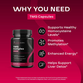 Détail des ingrédients de NEXGEN BLENDS TMG 500mg