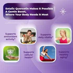 Détail des ingrédients de SOTALIX Quercétine 300 mg